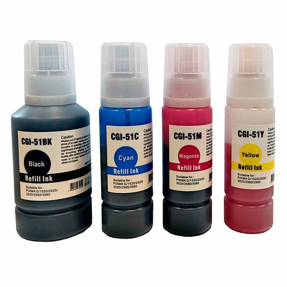 Inkoust Canon GI-51 CMYK